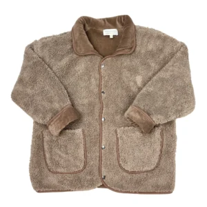 Two You Label - Two In One Teddy Jacket | Brown