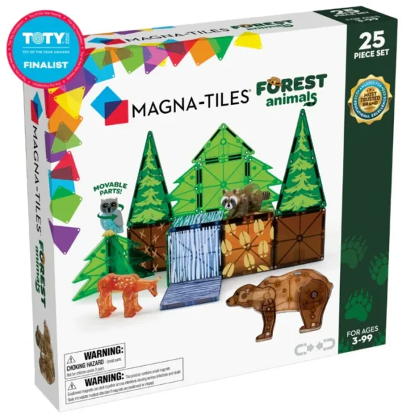 Magna Tiles Forest Animals Bouwset – 25-delig