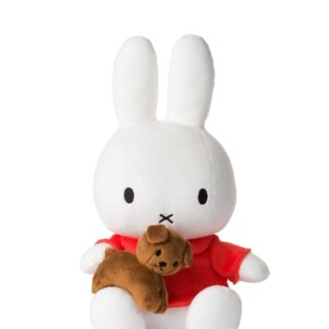 Nijntje met Snuffie - 33 cm - White/Orange