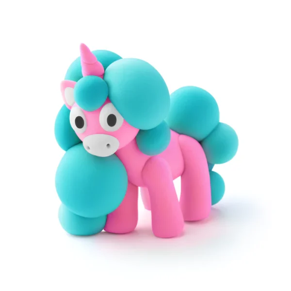 Hey Clay 30138 - Rainbow Unicorn Cloudy - 3 Cans