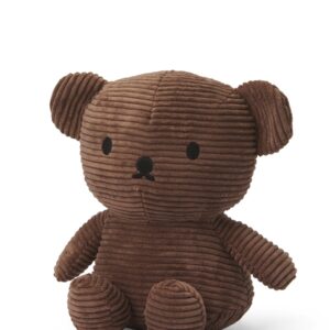 Boris Bear Corduroy knuffel 24cm - Bruin