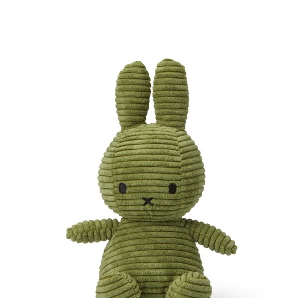 Nijntje Corduroy knuffel 23cm - Olive Green
