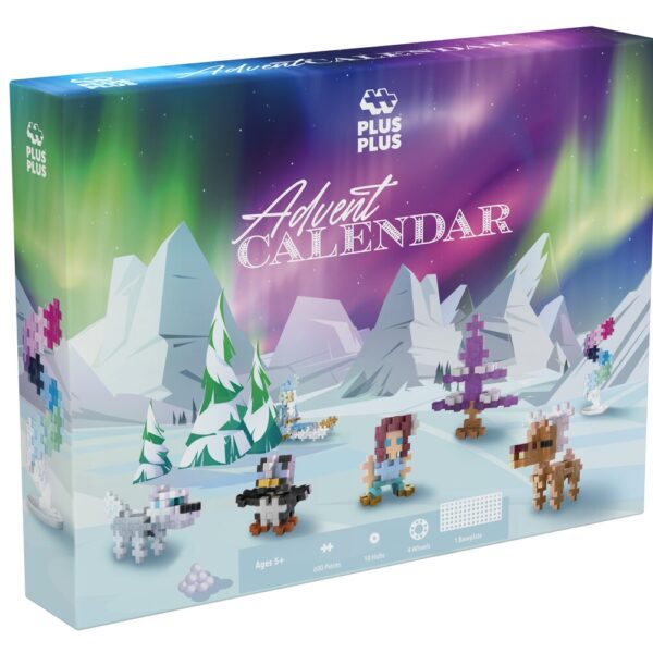Advent Calendar - Santa's Northern Lights Adventure Plus-Plus (4337)