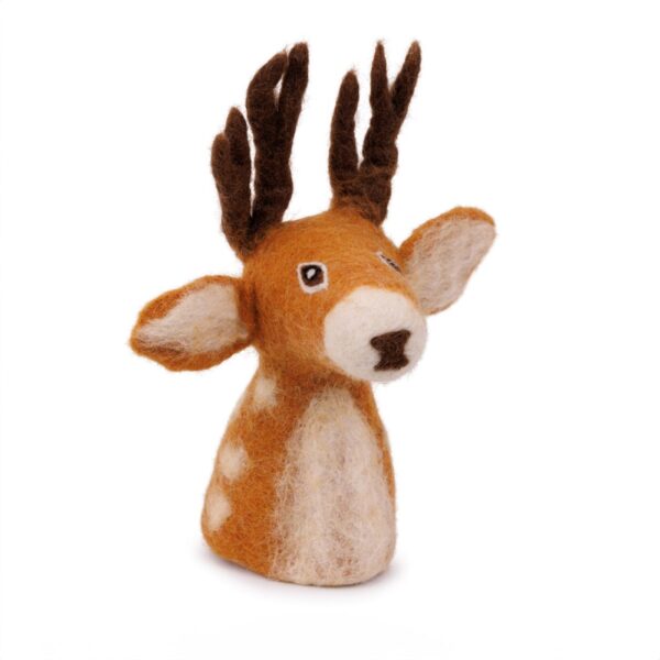 Sjaal met verhaal - Decoratie Hert Bruin