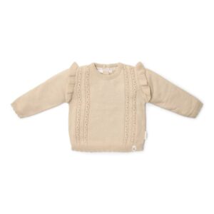 Little Dutch - Gebreide trui Sand - Filles