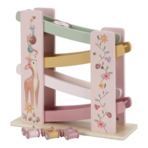 Little Dutch - Houten autobaan - Roze - Fairy Garden