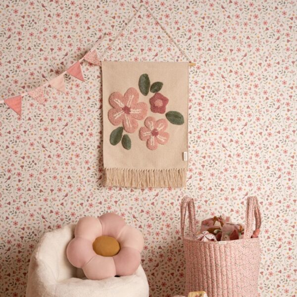 Little Dutch - Wandkleed bloem - Wit - Fairy Garden - Afbeelding 2