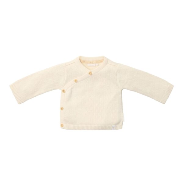 Little Dutch - Vest - Wit - Newborn Naturals