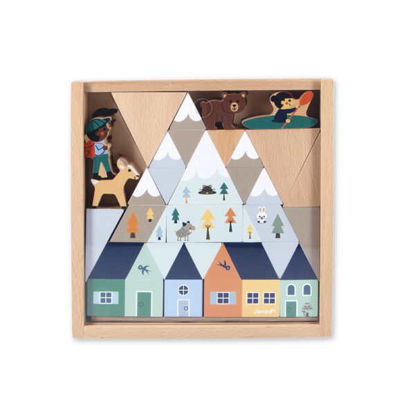 Janod Crossroads - Blokkenset De Bergvallei
