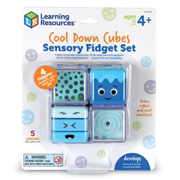 Learning Resources - Cool Down Cubes fidget set