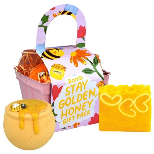Bomb Cosmetics - Stay Golden Honey Punnet Gift Pack