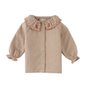 Gingersnaps - Charlotte Button Down Blouse - Brown