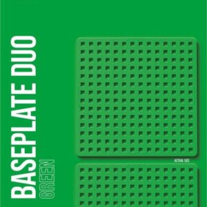 Plus-Plus - Bouwplaat Groen: 2 Stuks (4022)