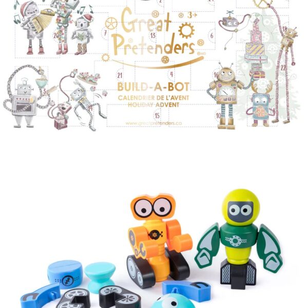 Great Pretenders Adventskalender – Build A Bot Holiday Set (24 stuks)