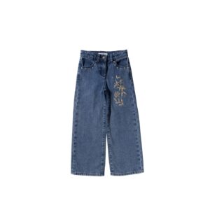Your Wishes - Wide Leg Jeans  - Medium Blue
