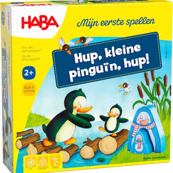 HABA - Mijn Eerste Spellen - Hup, Kleine Pinguïn, Hup!