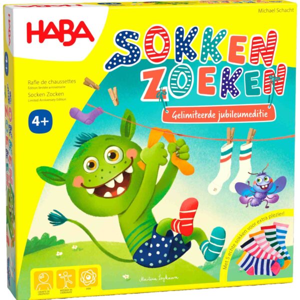 HABA - Sokken Zoeken - Gelimiteerde Jubileumeditie