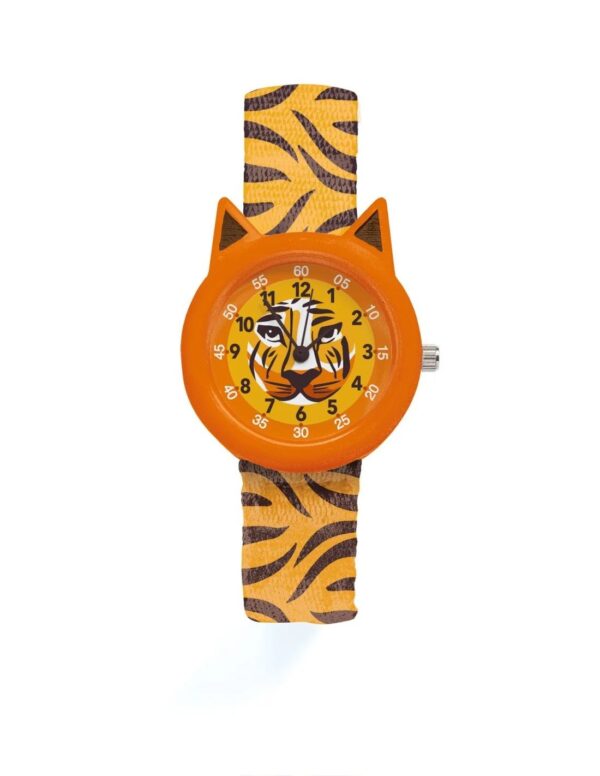 Djeco - Ticlock horloge - Tiger - Afbeelding 2