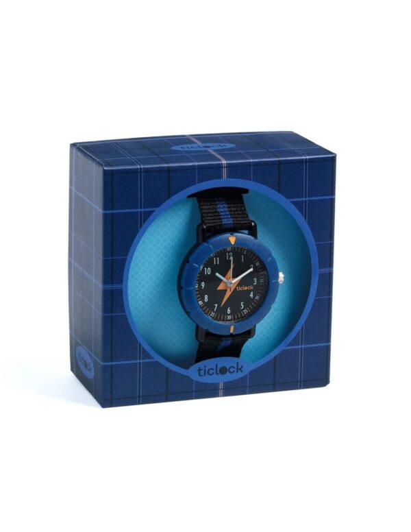Djeco - Horloge - Flash Blue - Afbeelding 2