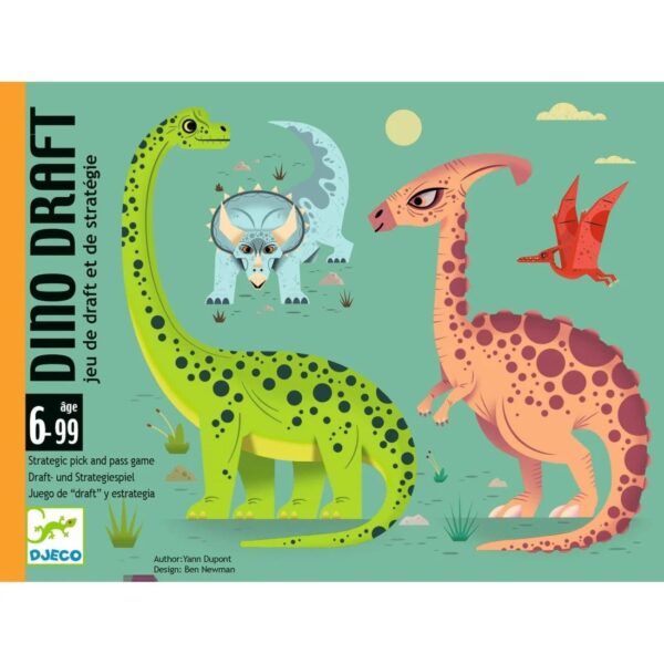 Djeco - Kaartspel - Dino Draft