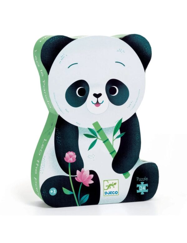 Djeco - Puzzel - Léo De Panda - 24 Stuks - Afbeelding 2