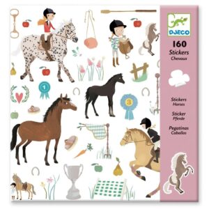 Djeco - Stickers - Paarden