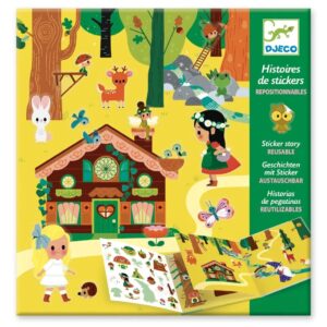 Djeco - Stickerboek - Toverbos