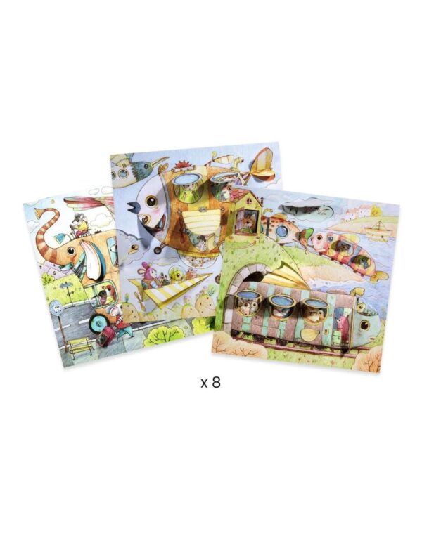 Djeco - Kleurplaten - De Reis Van Malo - Afbeelding 3