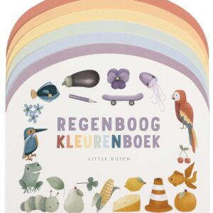 Little Dutch - Regenboog kleurboek