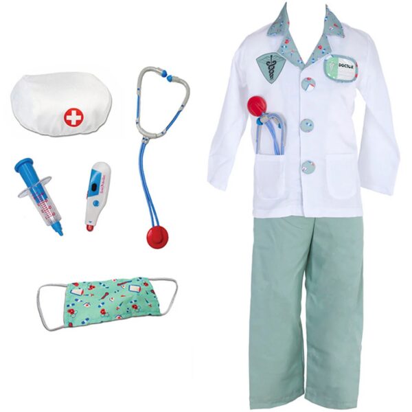 Great Pretenders - Doctor Coat With Scrub Pant