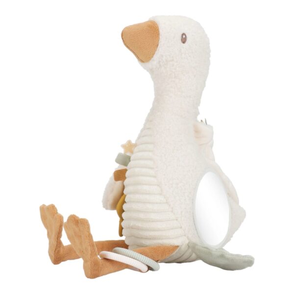 Little Dutch - Activiteitenknuffel Gans - Wit - Little Goose