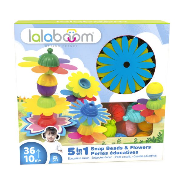 Lalaboom – Kralenset met Bloemen (25 st)