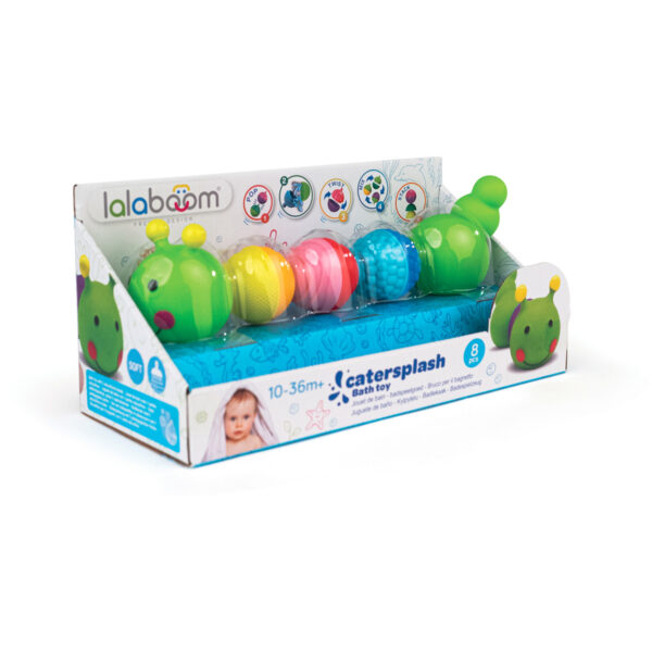 Lalaboom – Rups van educatieve kralen (8 st)