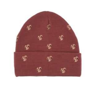 Maximo - Beanie - Dusty Rose met eekhoorn (55-57)