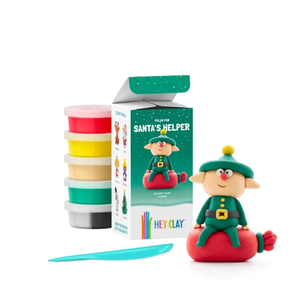 Hey Clay - Winter Holidays Santa's Helper - 5 cans