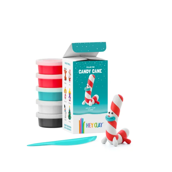 Hey Clay - Winter Holidays Candy Cane - 5 cans
