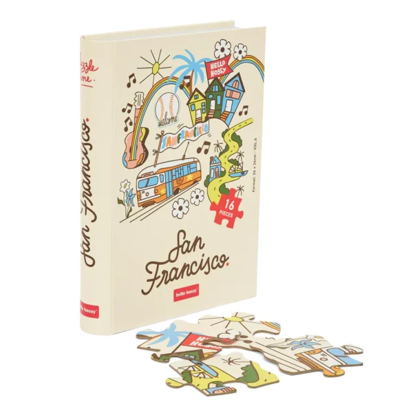 Hello Hossy - San Francisco puzzel 16 stukjes