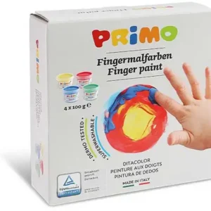 Primo - Vingerverf (4 Potjes)