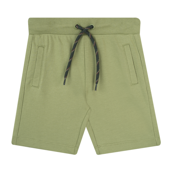 Isaac khaki shorts met trekkoord en zakken voor jongens