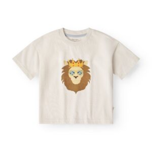 That's Mine - Vilde Oversized T-Shirt - Lion Head