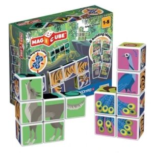 Magicube - Printed Jungle + Cards (6 pcs)