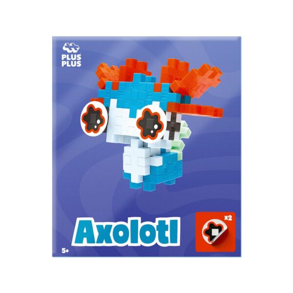 Plus-Plus - Pet Packet - Artsy Axolotl (4366)