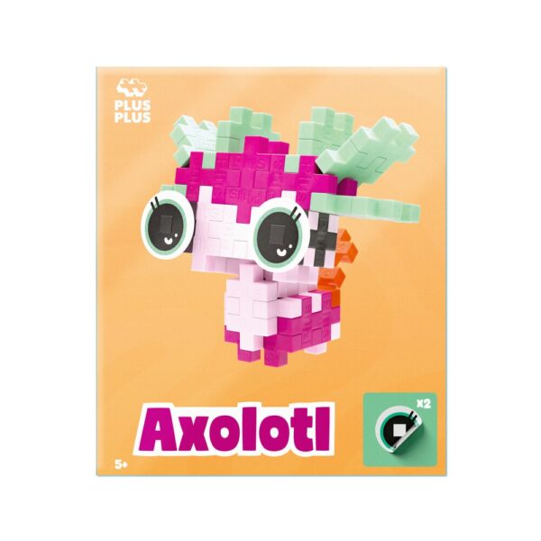 Plus-Plus - Pet Packet - Adoring Axolotl (4367)