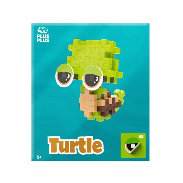 Plus-Plus - Pet Packet - Tired Turtle (4371)