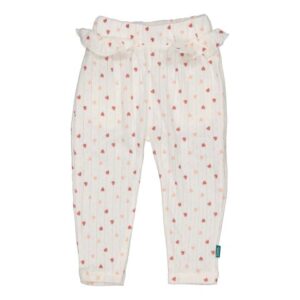 BESS - Legging Ajour Hearts - Off White