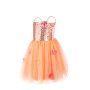 Great Pretenders - Butterfly Bliss Dress, Peach, SIZE US 3-4