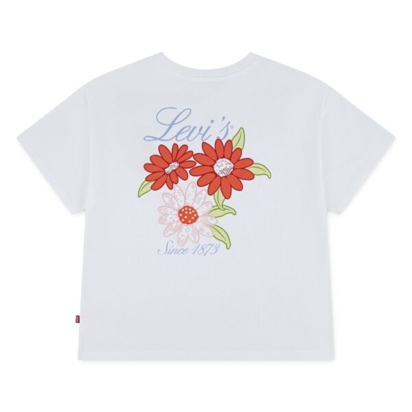 Levi's Girls - Floral Oversized Tee - Bright White - Te-S/S Tee