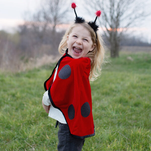 Great Pretenders - Toddler Little Ladybug Cape 92-98