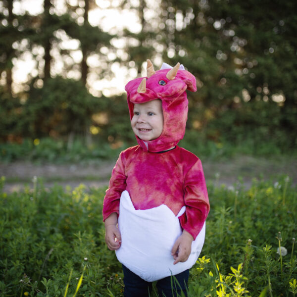 Great Pretenders - Baby Dino Triceratops Dress with Egg-Tail 80-92