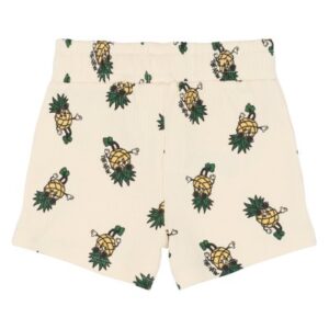 The New Siblings - Travis Rib Shorts - Gardenia Aop